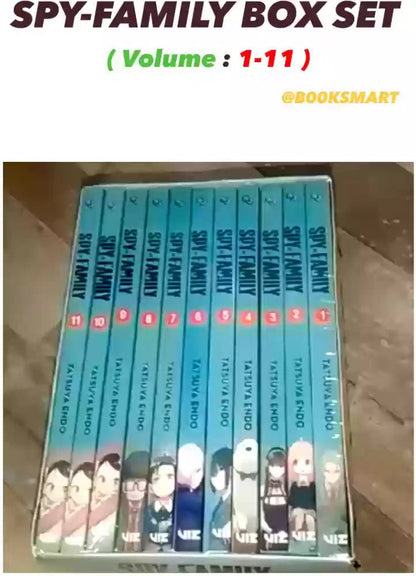 Spy X Family. Volume (1-11) Books set, Collection Set by Tatsuya Endo - TAKURAI