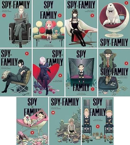 Spy X Family. Volume (1-11) Books set, Collection Set by Tatsuya Endo - TAKURAI