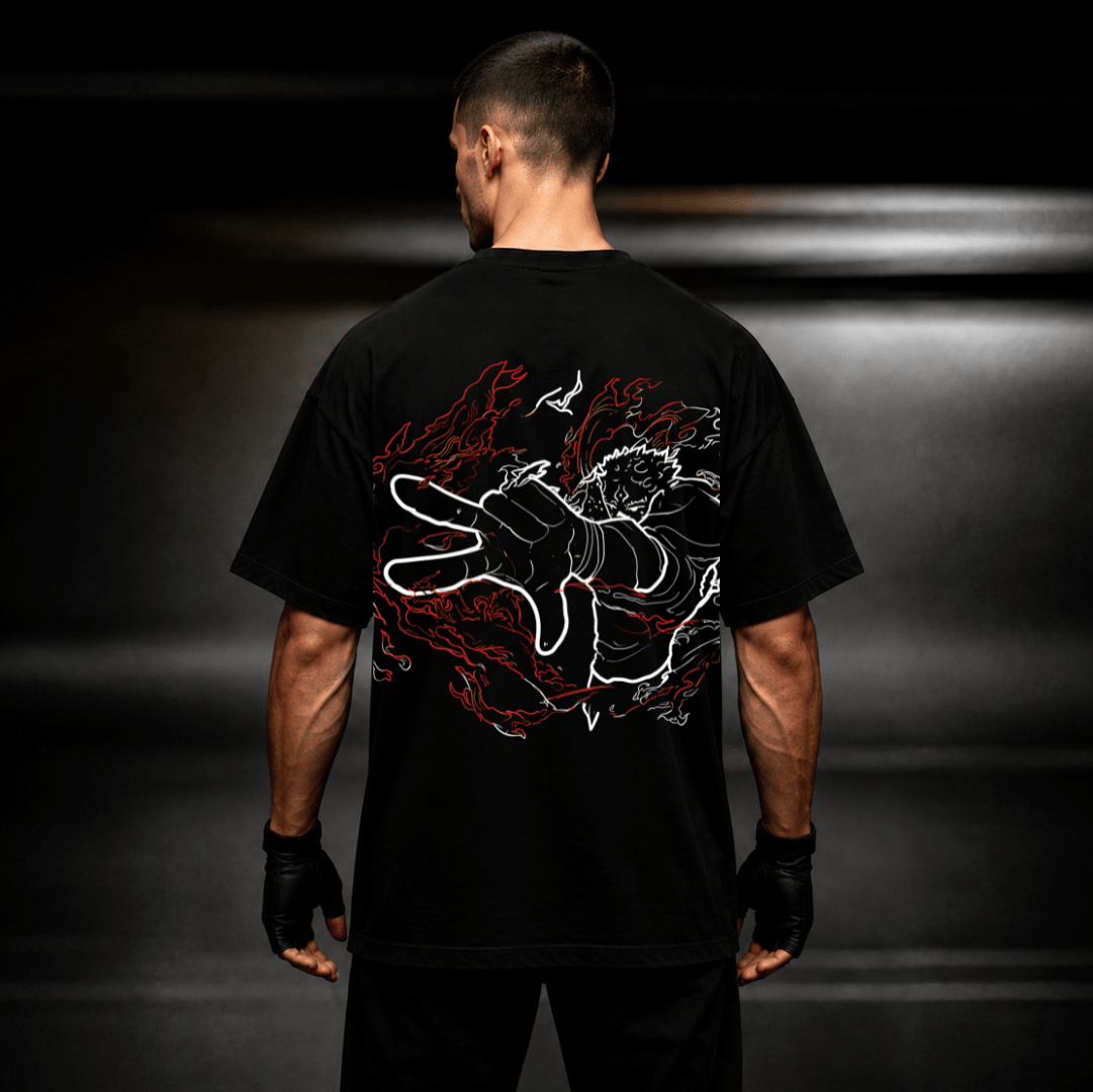 SUKUNA DISGRACE OVERSIZED T-SHIRT - TAKURAI