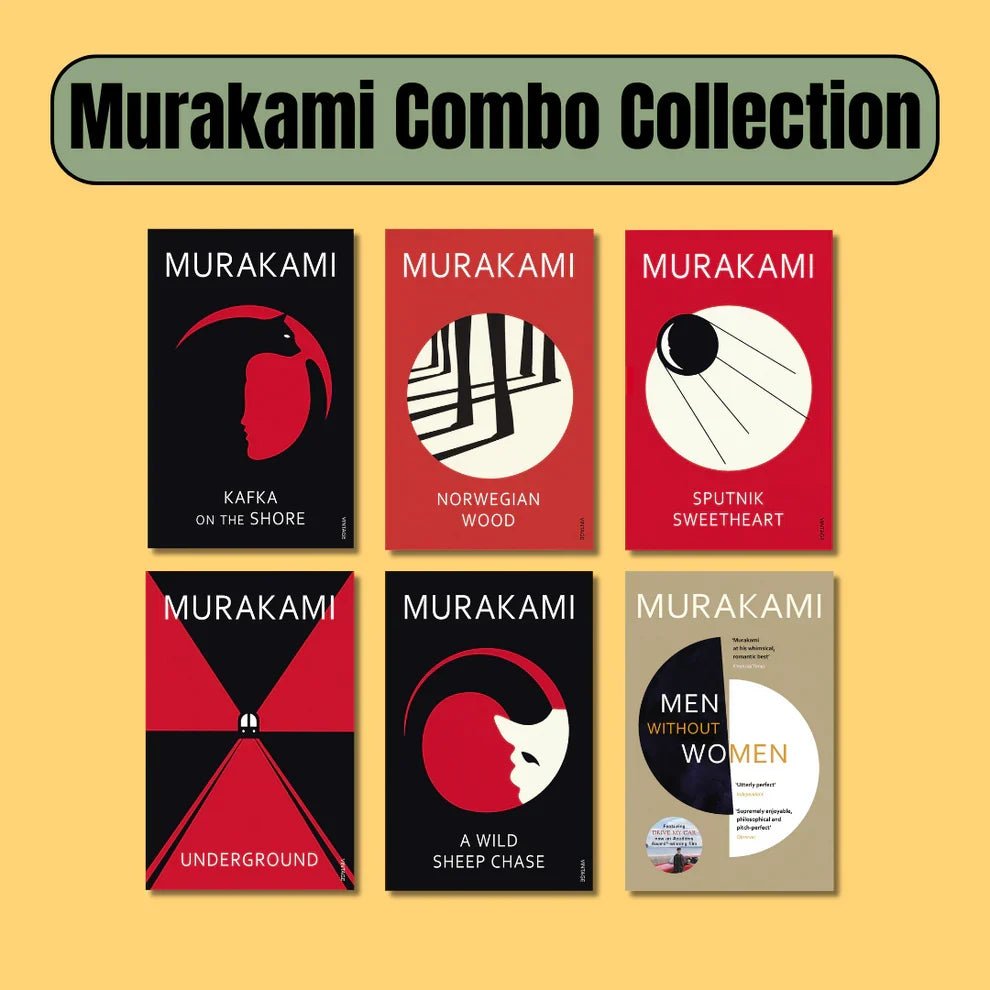 The Best of Murakami: 6-Book Collection Set | Modern Classics by Haruki Murakami (Paperback) - TAKURAI