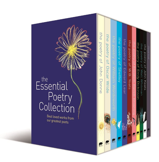 The Essential Poetry Collection (Box Set) Paperback – by Christina Rossetti John Keats, Oscar Wilde - TAKURAI