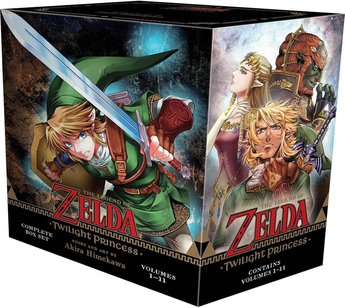 The Legend of Zelda: Twilight Princess Complete Box Set: Includes volumes 1-11 by Akira Himekawa - TAKURAI