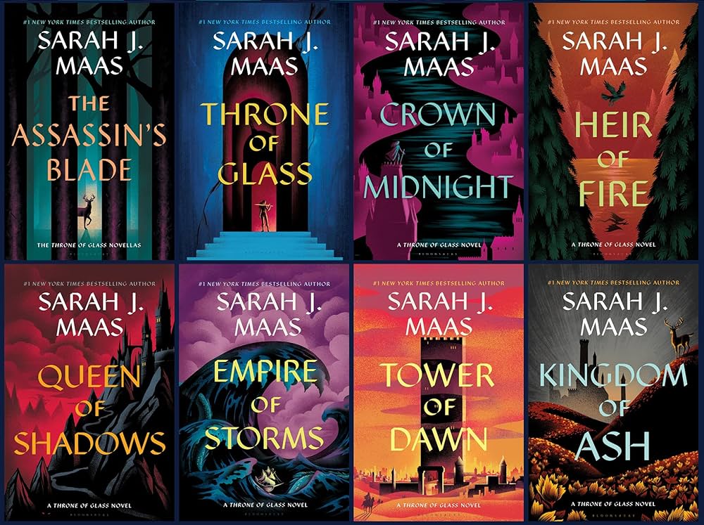 Throne of Glass Paperback Box Set Paperback by Sarah J. Maas ISBN 9781639733408 - TAKURAI