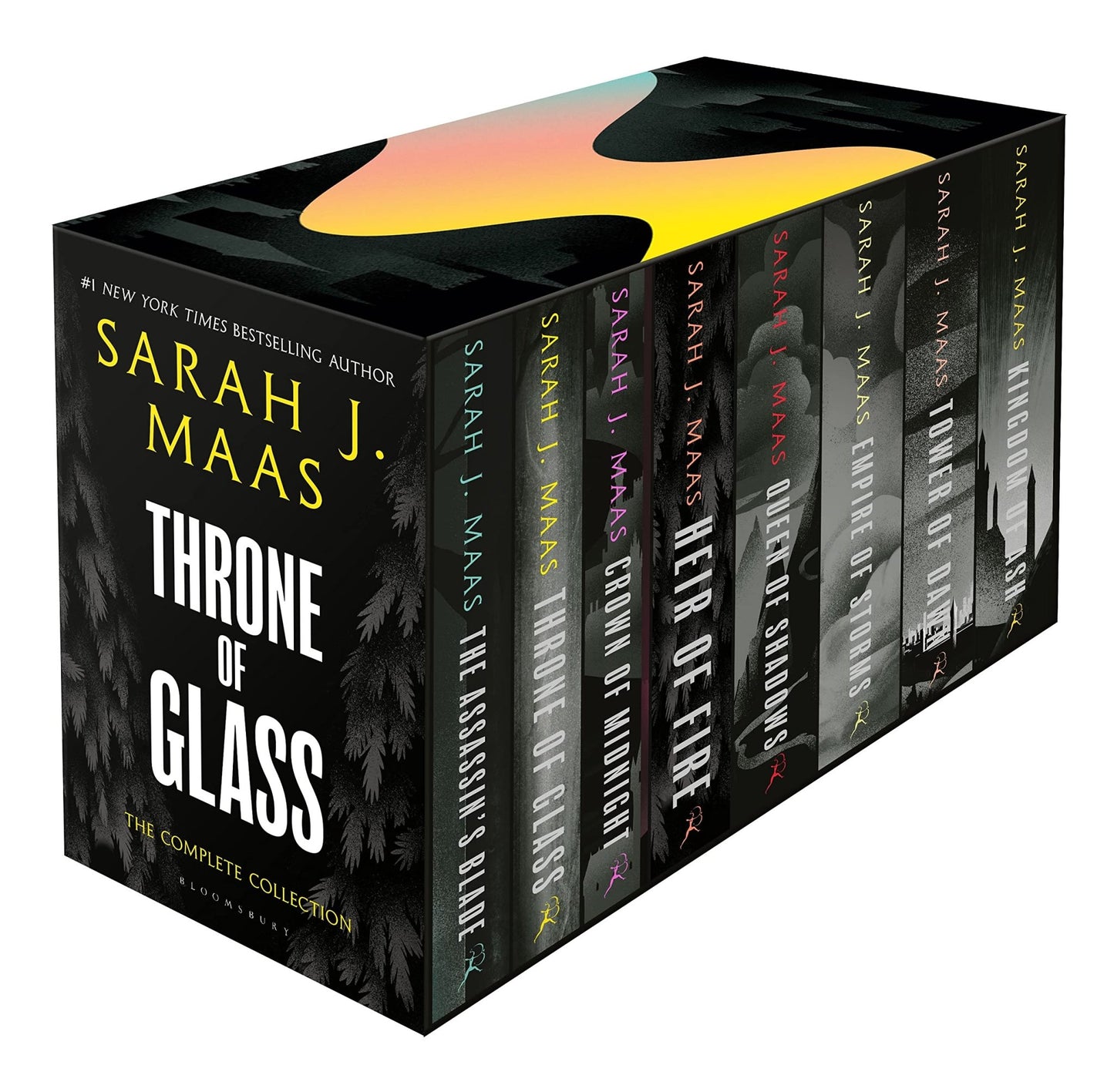 Throne of Glass Paperback Box Set Paperback by Sarah J. Maas ISBN 9781639733408 - TAKURAI