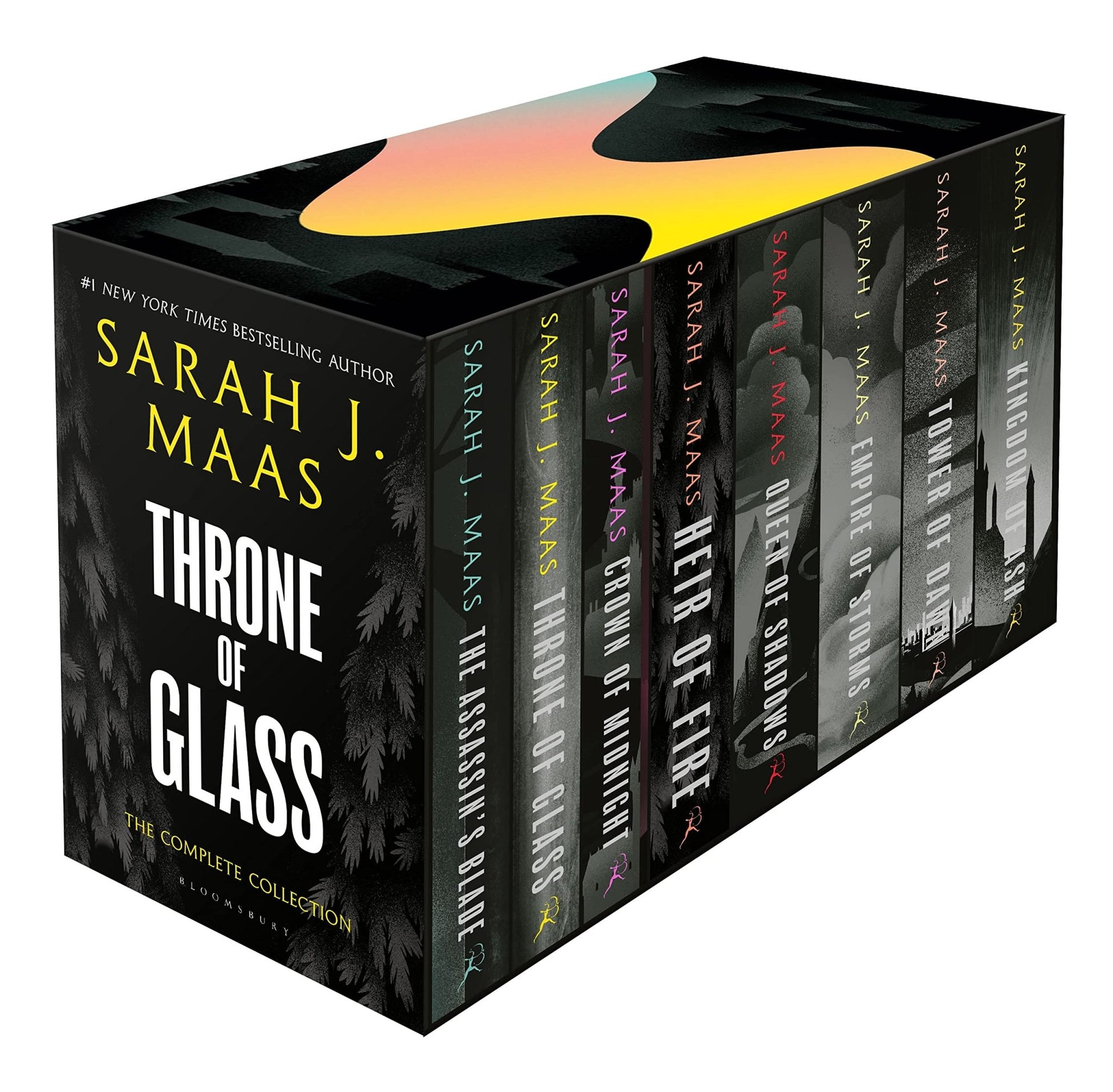Throne of Glass Paperback Box Set Paperback by Sarah J. Maas ISBN 9781639733408 - TAKURAI