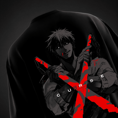 Toji Behind Oversized Tee - TAKURAI