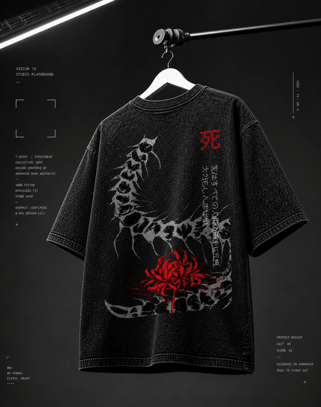 Tokyo Ghoul : Centipede T-Shirt - TAKURAI