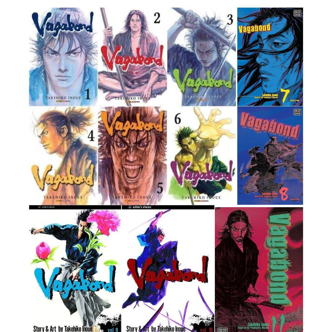 Vagabond Manga Box Set (Volumes 1-11) (Paperback, Takehiko Inoue) - TAKURAI