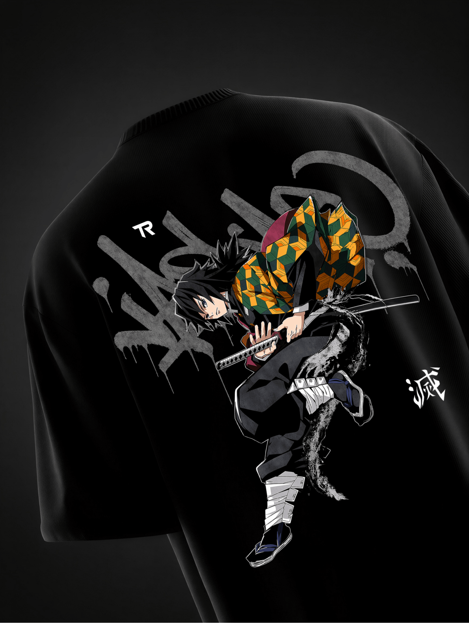 Water Breathing Oversized Tee - TAKURAI
