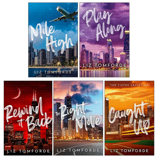 Windy City Series 5 Books Collection Set (Mile High, The Right Move, Caught Up, Play Along & Rewind It Back) by Liz Tomforde - TAKURAI